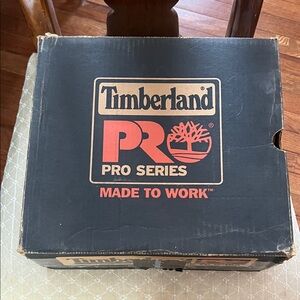 Timberland Black and Red PRO Series Box